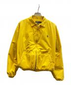 POLO RALPH LAURENポロ・ラルフローレン）の古着「スイングトップ」｜イエロー