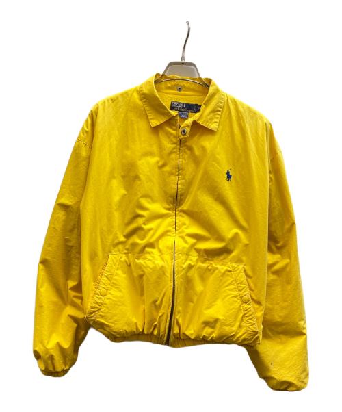 POLO RALPH LAUREN（ポロ・ラルフローレン）POLO RALPH LAUREN (ポロ・ラルフローレン) スイングトップ イエロー サイズ:Mの古着・服飾アイテム