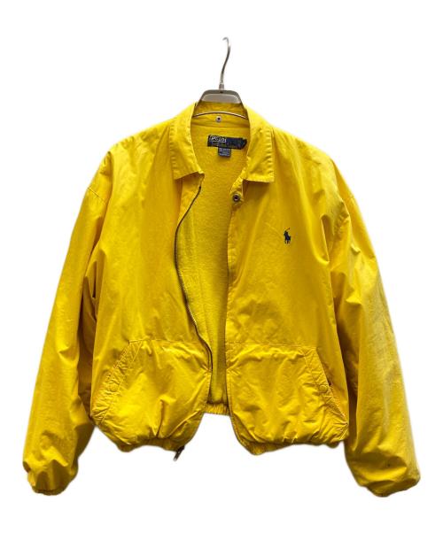 POLO RALPH LAUREN（ポロ・ラルフローレン）POLO RALPH LAUREN (ポロ・ラルフローレン) スイングトップ イエロー サイズ:Mの古着・服飾アイテム