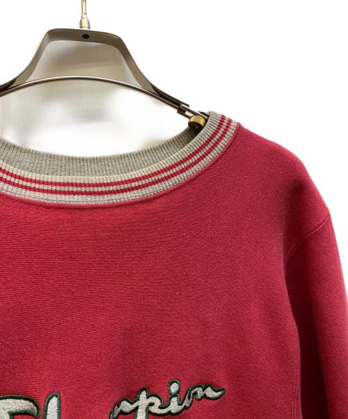 Champion REVERSE WEAVE（チャンピオン リバース ウィーブ）Champion REVERSE WEAVE (チャンピオン リバース ウィーブ) 90ｓ クルーネックスウェット レッド サイズ:Mの古着・服飾アイテム