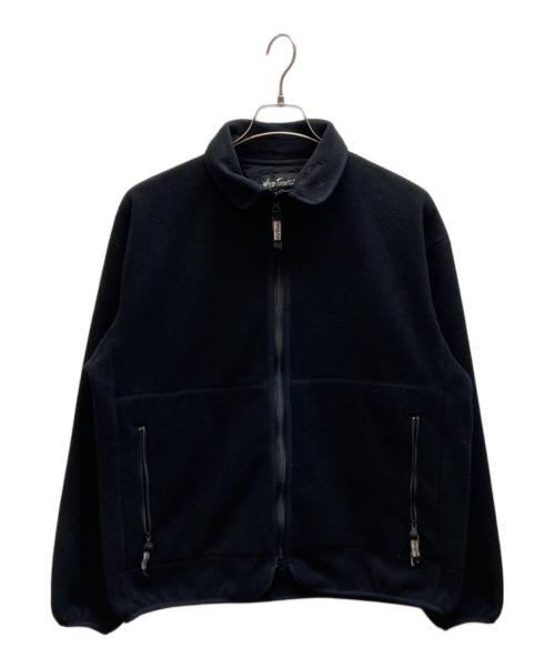 WILD THINGS（ワイルドシングス）WILD THINGS (ワイルドシングス) グリッドフリースジャケット ブラック サイズ:Sの古着・服飾アイテム