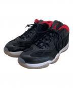 NIKEナイキ）の古着「AIR JORDAN11(エアジョーダン11)Low IE"Bred"」｜レッド