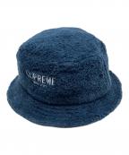 SUPREMEシュプリーム）の古着「バケットハット/Classic Logo Treey Crusher」｜ネイビー
