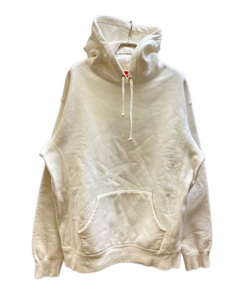SUPREME（シュプリーム）Supreme (シュプリーム) Studded Hooded Sweatshirt ホワイト サイズ:Mediumの古着・服飾アイテム