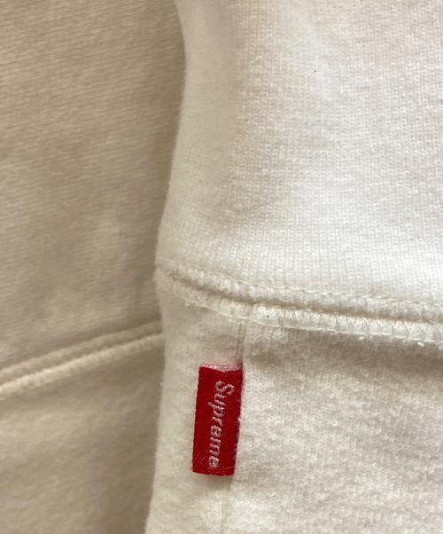 SUPREME（シュプリーム）Supreme (シュプリーム) Studded Hooded Sweatshirt ホワイト サイズ:Mediumの古着・服飾アイテム