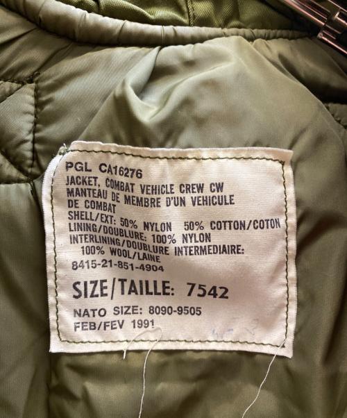 Canadian Army（カナダ軍）Canadian ARMY (カナダ軍) 90's タンカースジャケット カーキ サイズ:7542の古着・服飾アイテム