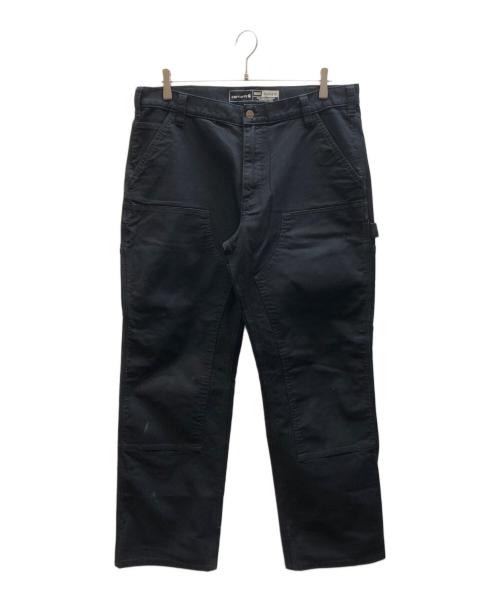 CarHartt（カーハート）CarHartt (カーハート) ダブルニーペインターパンツ ブラック サイズ:36の古着・服飾アイテム