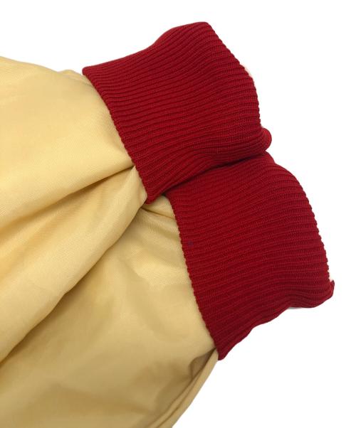 DeLong（-）DeLong (-) 49ERS ナイロンプルオーバー ベージュ サイズ:Lの古着・服飾アイテム