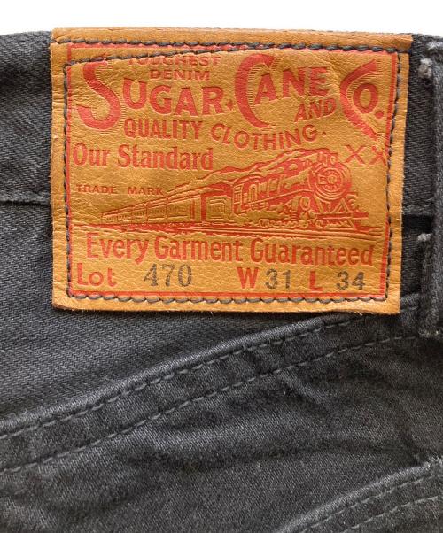 SUGAR CANE（シュガーケーン）SUGAR CANE (シュガーケーン) 470 デニムパンツ ブラック サイズ:31の古着・服飾アイテム