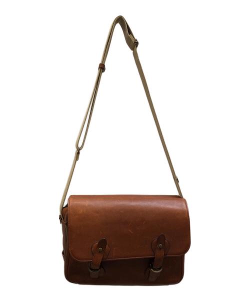 SILVER LAKE CLUB（シルバーレイククラブ）SILVER LAKE CLUB (シルバーレイククラブ) レザーショルダーバッグ ブラウンの古着・服飾アイテム