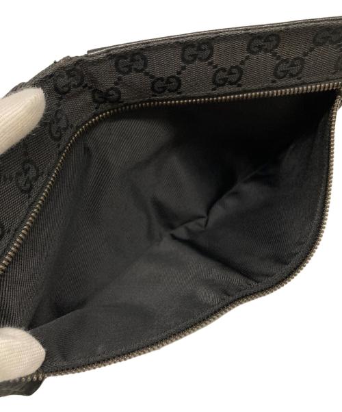 GUCCI（グッチ）GUCCI (グッチ) ウエストポーチ ブラックの古着・服飾アイテム