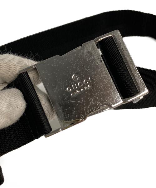 GUCCI（グッチ）GUCCI (グッチ) ウエストポーチ ブラックの古着・服飾アイテム