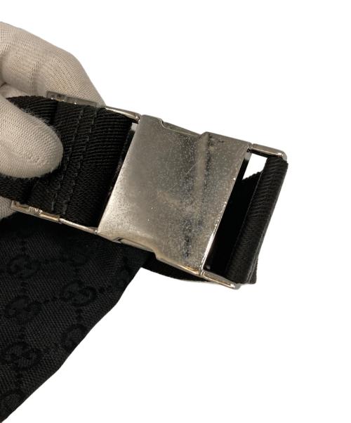 GUCCI（グッチ）GUCCI (グッチ) ウエストポーチ ブラックの古着・服飾アイテム