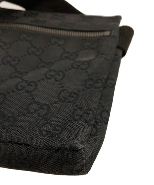 GUCCI（グッチ）GUCCI (グッチ) ウエストポーチ ブラックの古着・服飾アイテム