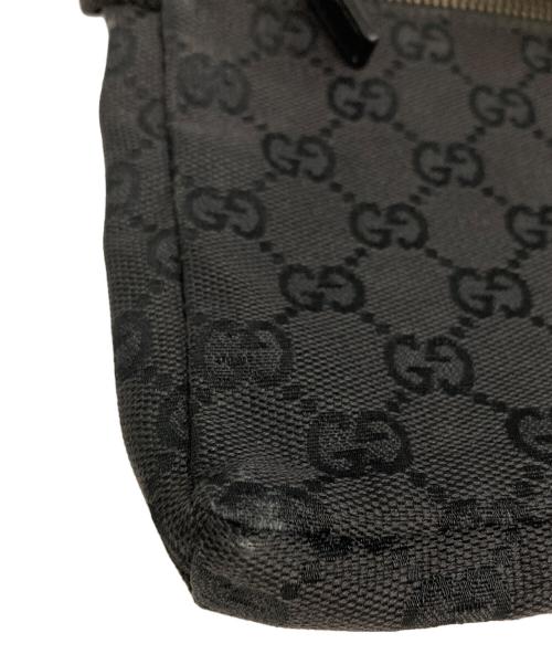 GUCCI（グッチ）GUCCI (グッチ) ウエストポーチ ブラックの古着・服飾アイテム
