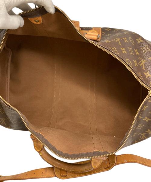 LOUIS VUITTON（ルイ ヴィトン）LOUIS VUITTON (ルイ ヴィトン) モノグラム キーポル・バンドリエール50 ブラウンの古着・服飾アイテム