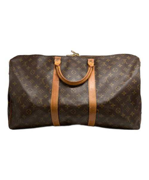 LOUIS VUITTON（ルイ ヴィトン）LOUIS VUITTON (ルイ ヴィトン) モノグラム キーポル・バンドリエール50 ブラウンの古着・服飾アイテム