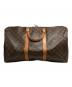 LOUIS VUITTON (ルイ ヴィトン) モノグラム キーポル・バンドリエール50 ブラウン：60000円
