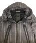 中古・古着 UNITED ARROWS & SONS DESCENTE ALLTERRAIN (デザイント オルテライン) 水沢ダウン (ミズサワダウン) マウンテニアストライプフーディダウンジャケット グレー サイズ:S：20000円