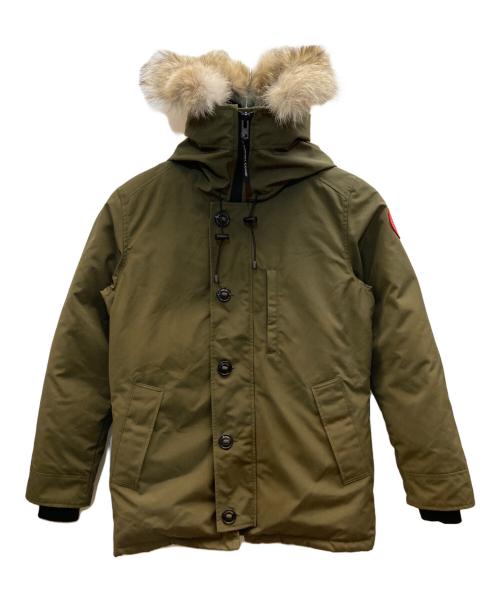 CANADA GOOSE（カナダグース）CANADA GOOSE (カナダグース) Chateau Parka Fusion Fit Heritage カーキ サイズ:Lの古着・服飾アイテム