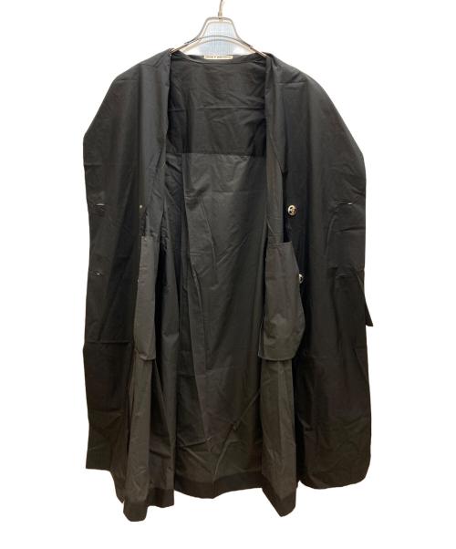 ISSEY MIYAKE（イッセイミヤケ）ISSEY MIYAKE (イッセイミヤケ) ナイロンコート ブラック サイズ:Mの古着・服飾アイテム