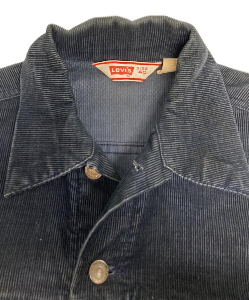 LEVI'S（リーバイス）LEVI'S (リーバイス) コーデュロイジャケット ブラック サイズ:40の古着・服飾アイテム