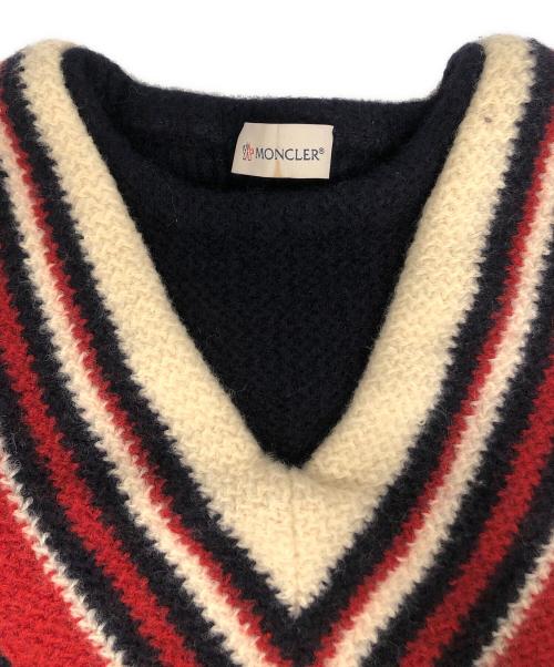 MONCLER（モンクレール）MONCLER (モンクレール) 厚手ニット ネイビー サイズ:Ⅿの古着・服飾アイテム