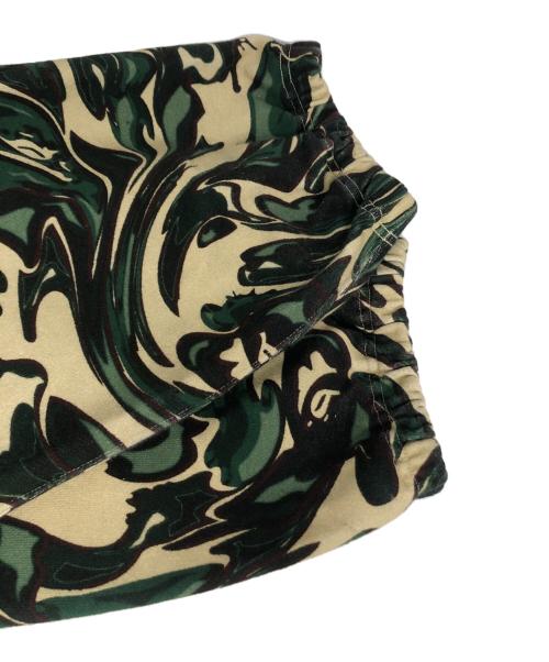 A BATHING APE（ア ベイシング エイプ）A BATHING APE (ア ベイシング エイプ) カモフラージュスウェットパンツ グリーン×ベージュ サイズ:Ｌの古着・服飾アイテム