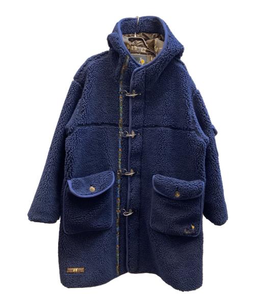 go slow caravan（ゴースローキャラバン）go slow caravan (ゴースローキャラバン) ファイヤーマンボアコート ネイビー サイズ:3の古着・服飾アイテム