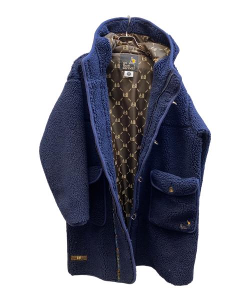 go slow caravan（ゴースローキャラバン）go slow caravan (ゴースローキャラバン) ファイヤーマンボアコート ネイビー サイズ:3の古着・服飾アイテム