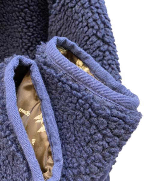 go slow caravan（ゴースローキャラバン）go slow caravan (ゴースローキャラバン) ファイヤーマンボアコート ネイビー サイズ:3の古着・服飾アイテム