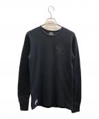 CHROME HEARTSクロムハーツ）の古着「バッグロゴサーマルTシャツカットソー」｜ブラック