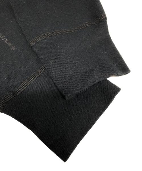 CHROME HEARTS（クロムハーツ）CHROME HEARTS (クロムハーツ) バッグロゴサーマルTシャツカットソー ブラック サイズ:Mの古着・服飾アイテム