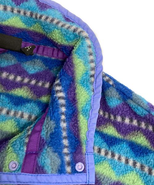 Patagonia（パタゴニア）Patagonia (パタゴニア) 90‘sプリンテッドライトウェイト シンチラ スナップT パープル×ブルー サイズ:Lの古着・服飾アイテム