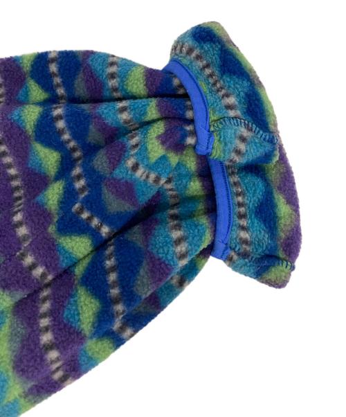 Patagonia（パタゴニア）Patagonia (パタゴニア) 90‘sプリンテッドライトウェイト シンチラ スナップT パープル×ブルー サイズ:Lの古着・服飾アイテム