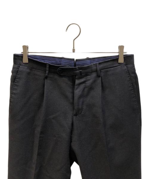 INCOTEX（インコテックス）INCOTEX (インコテックス) Super100'sウールスラックス グレー サイズ:46の古着・服飾アイテム