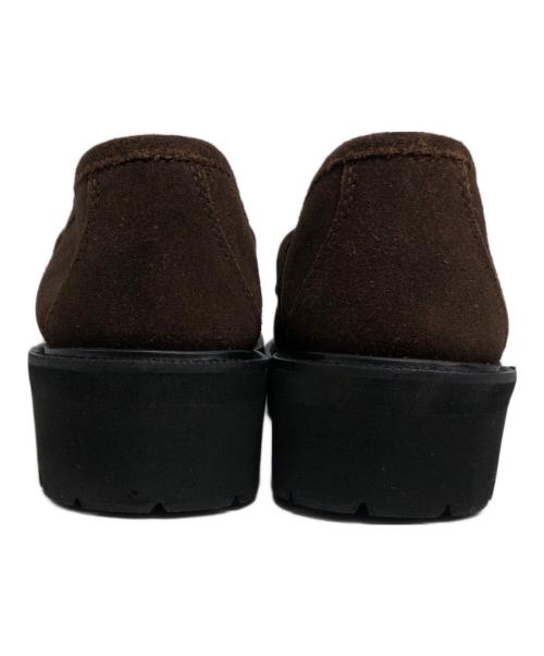 Caminando（カミナンド）Caminando (カミナンド) スエードコインローファー ブラウン サイズ:7の古着・服飾アイテム