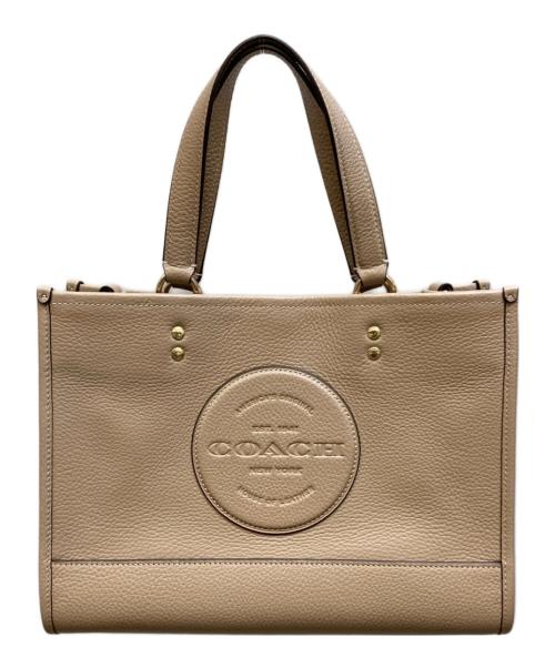 COACH（コーチ）COACH (コーチ) デンプシー キャリーオール ウィズ パッチハンドバック&サッチェル ベージュの古着・服飾アイテム