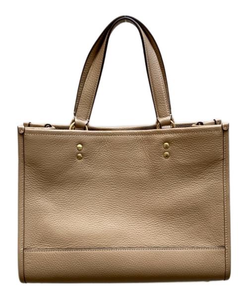 COACH（コーチ）COACH (コーチ) デンプシー キャリーオール ウィズ パッチハンドバック&サッチェル ベージュの古着・服飾アイテム