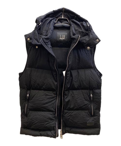 dunhill（ダンヒル）dunhill (ダンヒル) ダウンベスト ブラック サイズ:170/88Aの古着・服飾アイテム