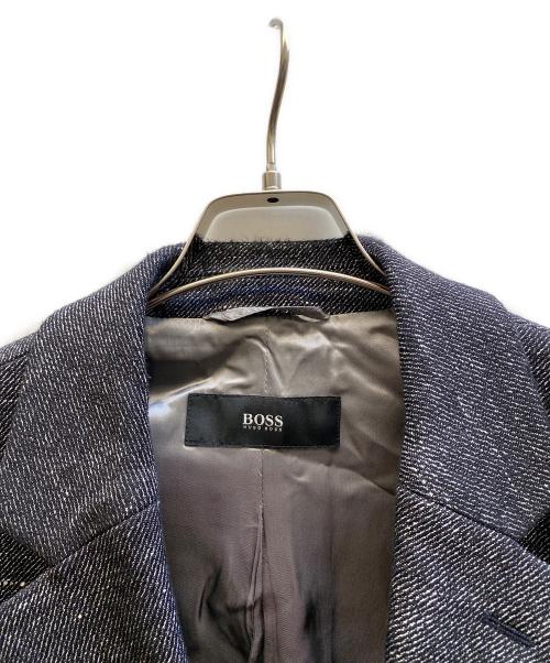HUGO BOSS（ヒューゴ ボス）HUGO BOSS (ヒューゴ ボス) チェスターコート グレー サイズ:UK 52の古着・服飾アイテム