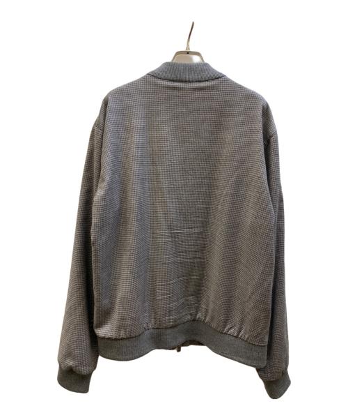 HUGO BOSS（ヒューゴ ボス）HUGO BOSS (ヒューゴ ボス) ウールジップアップブルゾン グレー サイズ:UK 52の古着・服飾アイテム