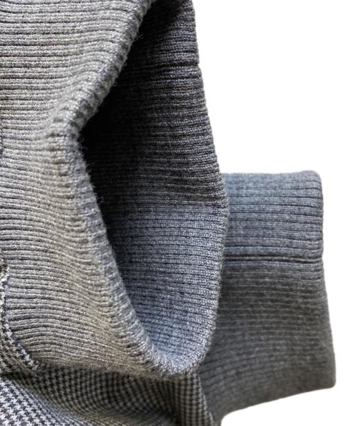 HUGO BOSS（ヒューゴ ボス）HUGO BOSS (ヒューゴ ボス) ウールジップアップブルゾン グレー サイズ:UK 52の古着・服飾アイテム