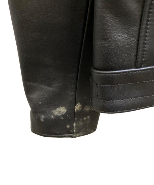 JACKROSE（ジャックローズ）JACKROSE (ジャックローズ) ROLLING STONES (ローリングストーンズ) ダブルライダースジャケット ブラック サイズ:4の古着・服飾アイテム