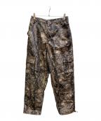 WASTED YOUTHウェイステッドユース）の古着「リップストップカーゴパンツ」｜グリーン