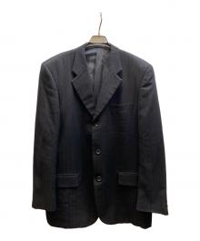 COMME des GARCONS HOMME（コムデギャルソン オム）の古着「3Bテーラードジャケット」｜ブラック