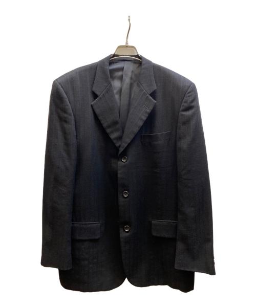 COMME des GARCONS HOMME（コムデギャルソン オム）COMME des GARCONS HOMME (コムデギャルソン オム) 3Bテーラードジャケット ブラック サイズ:Lの古着・服飾アイテム