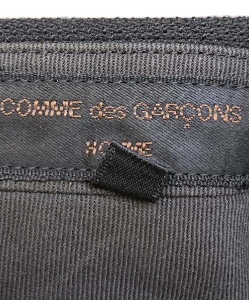 COMME des GARCONS HOMME（コムデギャルソン オム）COMME des GARCONS HOMME (コムデギャルソン オム) ストライプスラックス ブラック サイズ:Lの古着・服飾アイテム