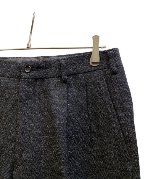 COMME des GARCONS HOMME（コムデギャルソン オム）COMME des GARCONS HOMME (コムデギャルソン オム) ウールスラックス ブラック サイズ:Lの古着・服飾アイテム