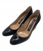 sergio rossiセルジオロッシ）の古着「エナメルパンプス」｜ブラック